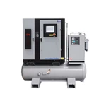 Compresor de aire de tornillo rotativo 11kw/15HP con secador